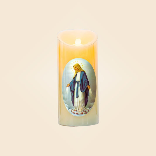 Lámparas en forma de velas