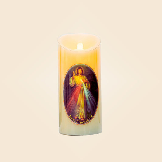 Lámparas en forma de velas