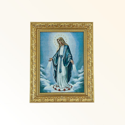 Cuadro Virgen Milagrosa (40 × 50 cm)