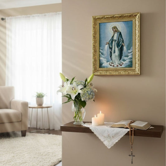 Cuadro Virgen Milagrosa (40 × 50 cm)