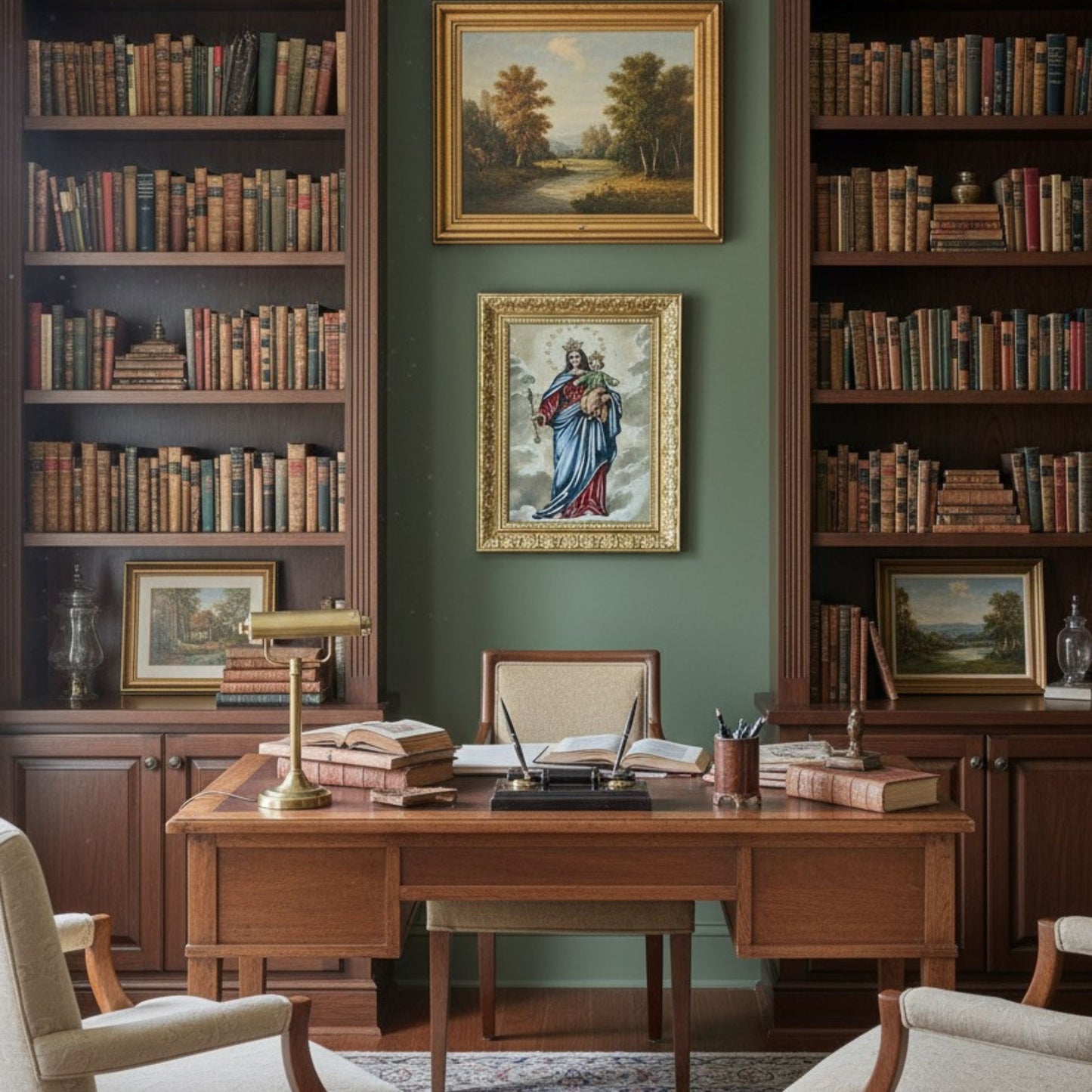 Cuadro Virgen María Auxiliadora (40 × 50 cm)