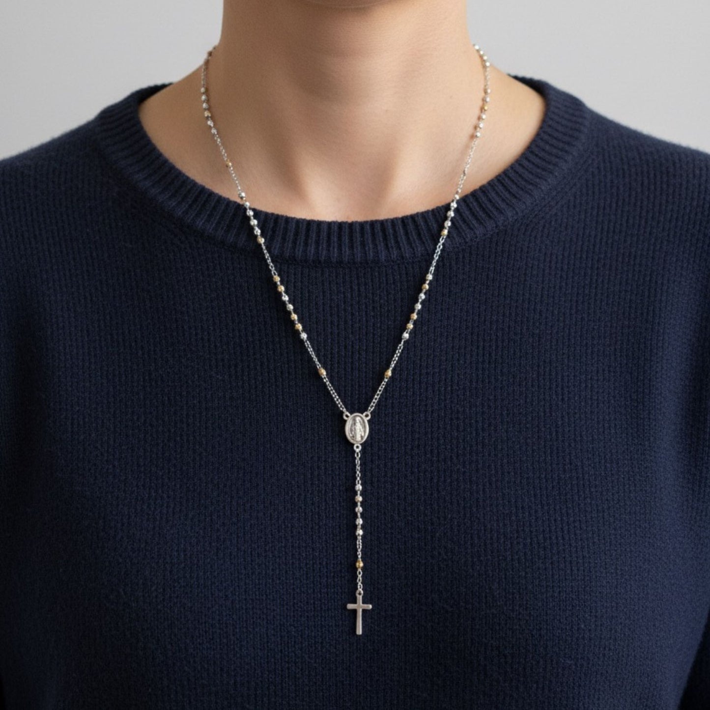 Rosario Bicolor de Luz