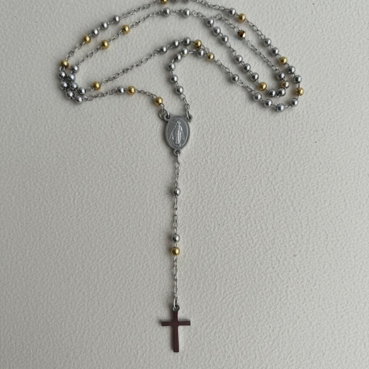 Rosario Bicolor de Luz