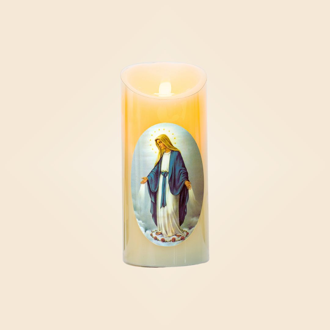 Lámparas en forma de velas