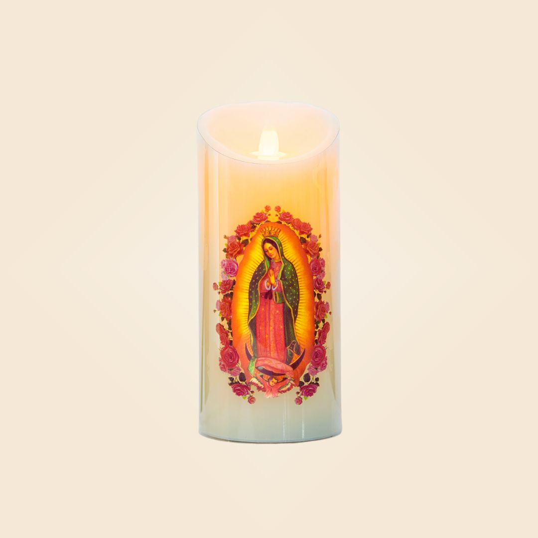 Lámparas en forma de velas