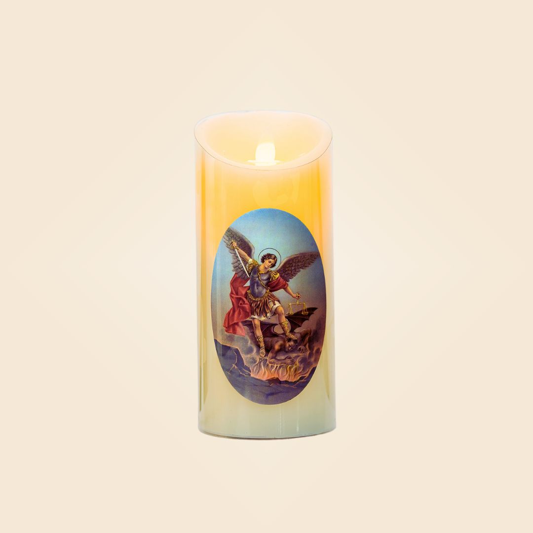 Lámparas en forma de velas